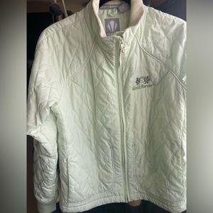Sunice Golf Jacket, size Medium. GUC mint green